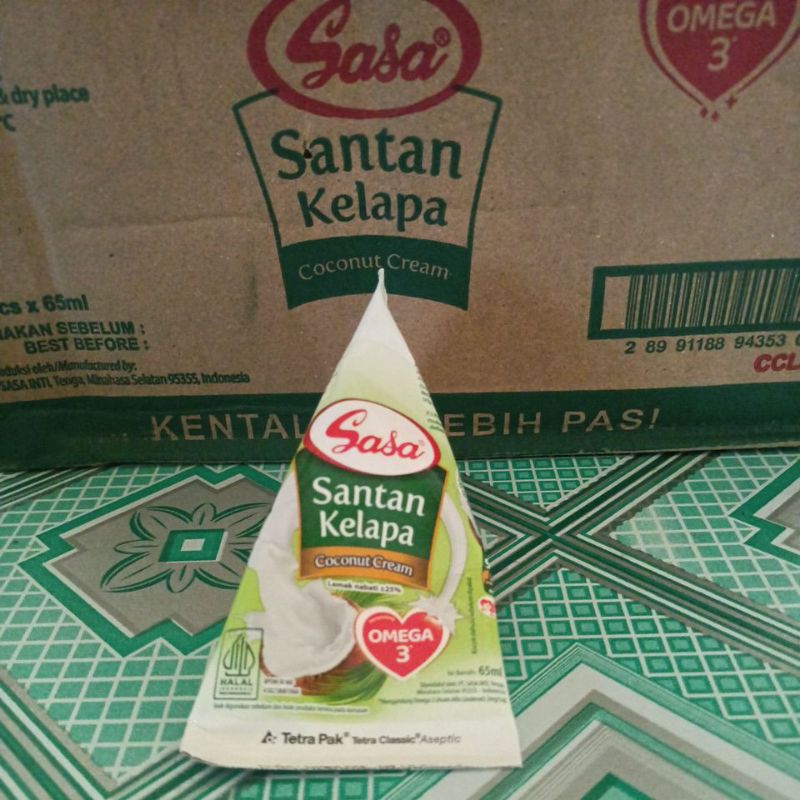 

Santan Sasa kemasan 65 mL