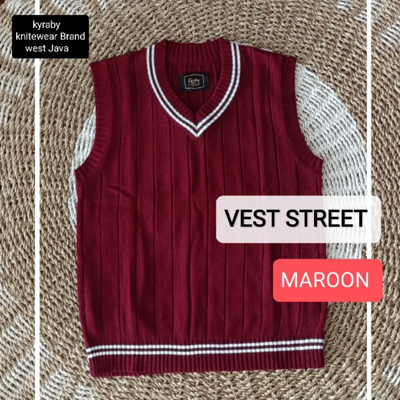 KODE B59K ROMPY RAJUT  KOREAN STYLE  VEST KNIT