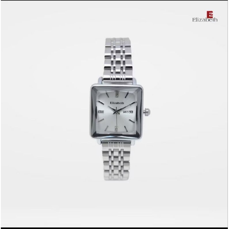 elizabeth jam tangan wanita chain strap