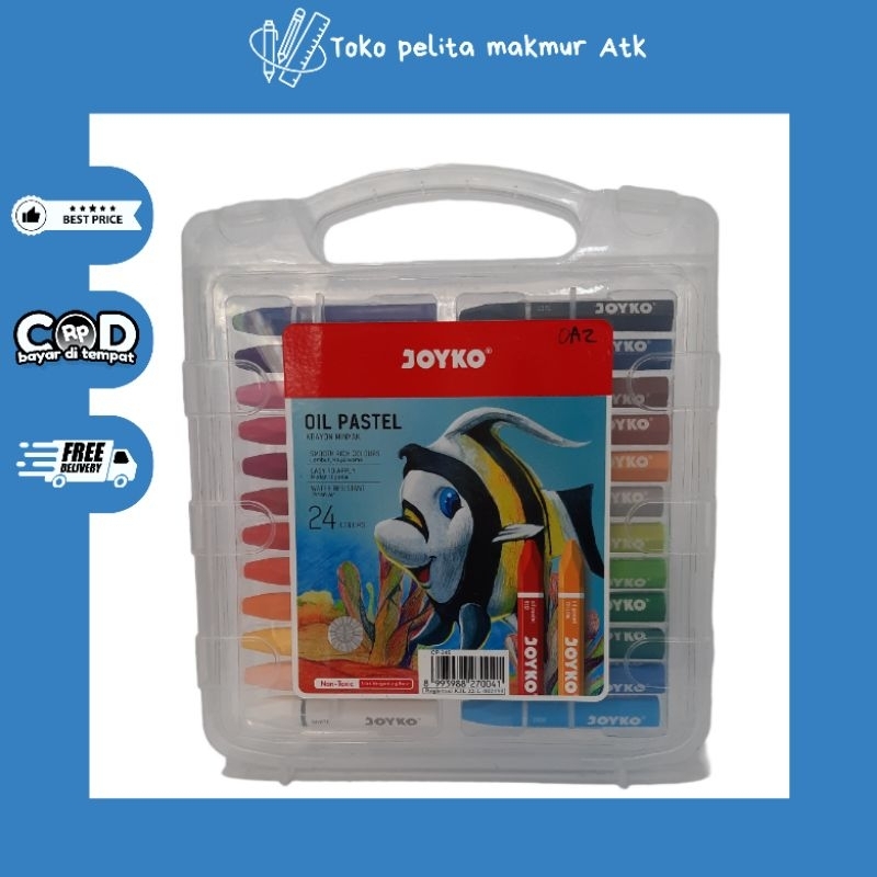 

CRAYON OIL PASTEL JOYKO 24 WARNA