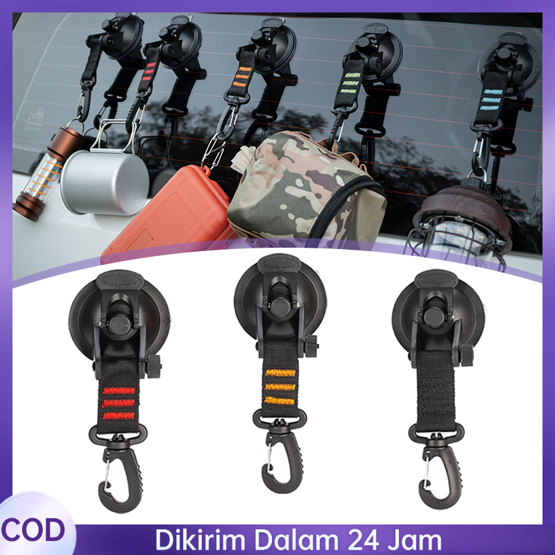 Suction Hook Alat Suction Portable Roof Tenda Mobil Suction Cup Camping Mobil Outdoor Suction Cup Pe