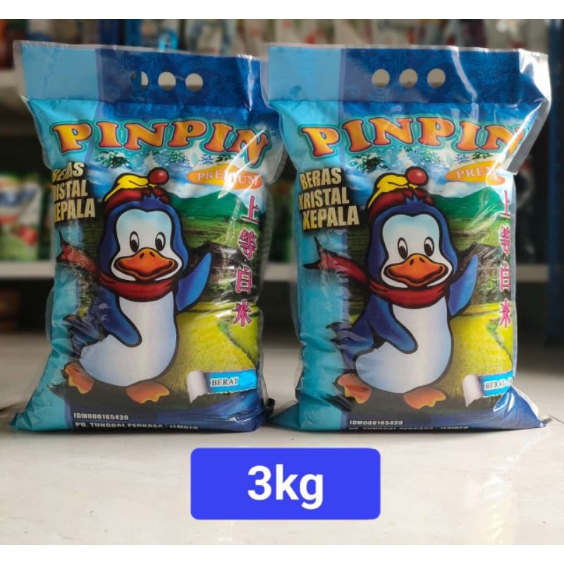 

PINPIN BERAS PREMIUM KEMASAN 3KG