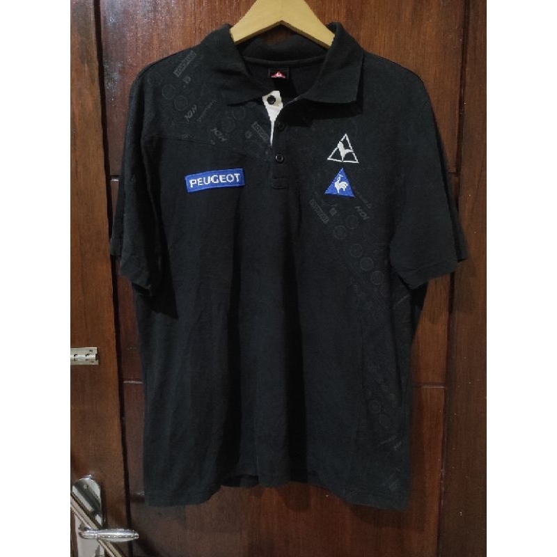 kaos polo le coq sportif x peugeot