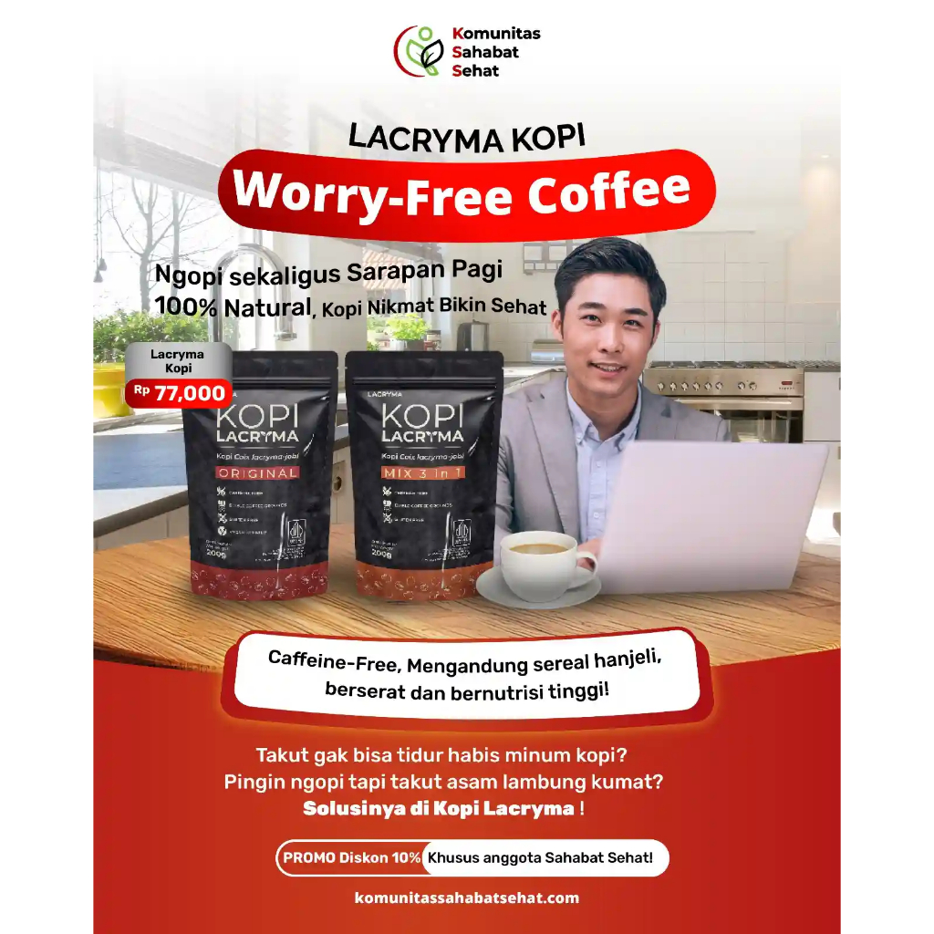 

Lacryma Kopi Worry Free Coffe