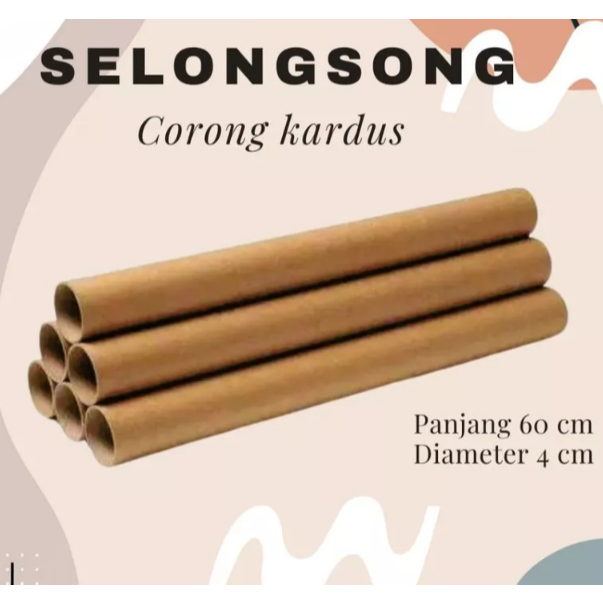 

Tambahan Packing Dus Tabung - Paper Cone untuk Wrapping Paper