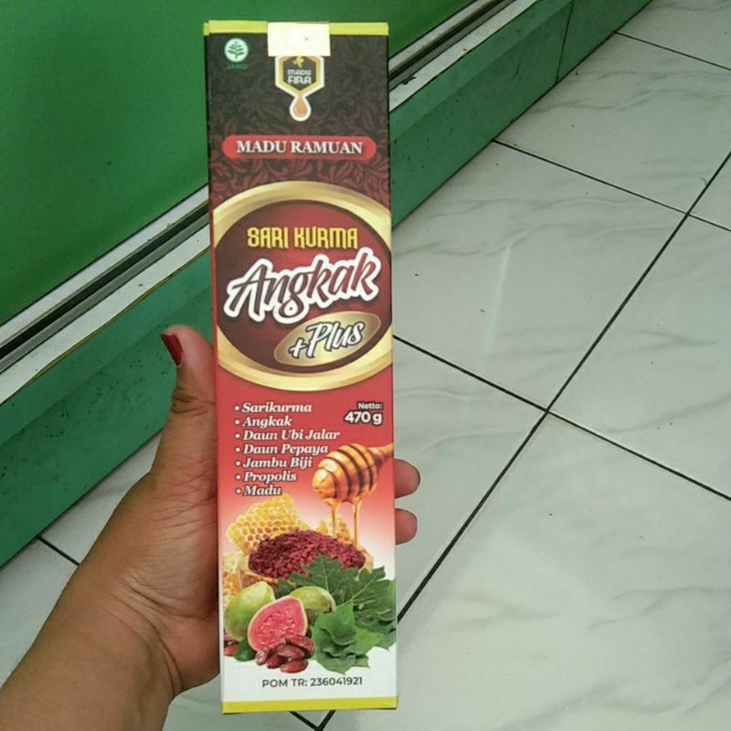 

SARI KURMA MADU ANGKAK 470gram