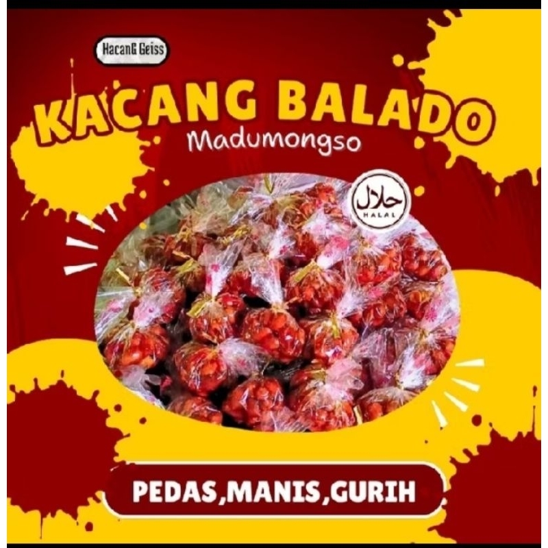 

Kacang Madumongso READY Balado pedas Manis