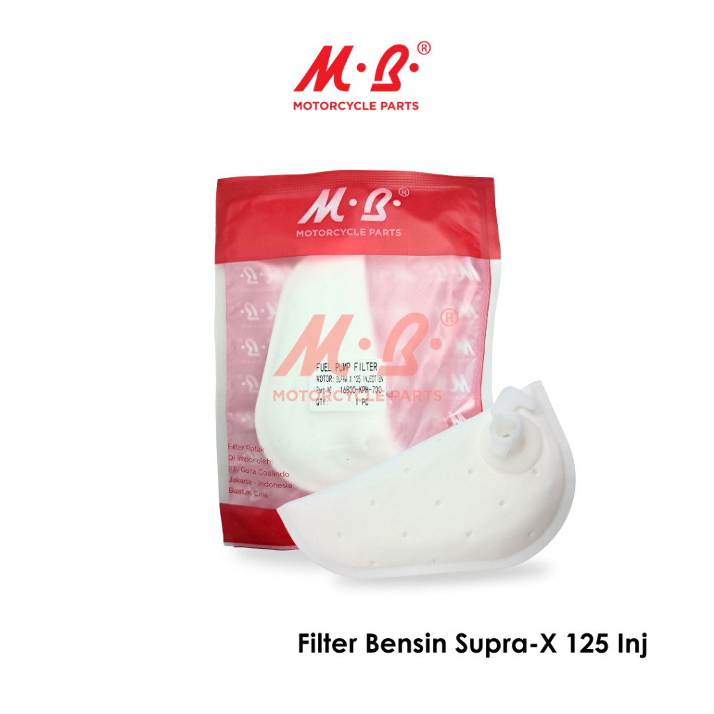 M.B. Filter Saringan Pompa Bensin Fuel Pump Filter Motor Honda Supra X 125 Injeksi Injection