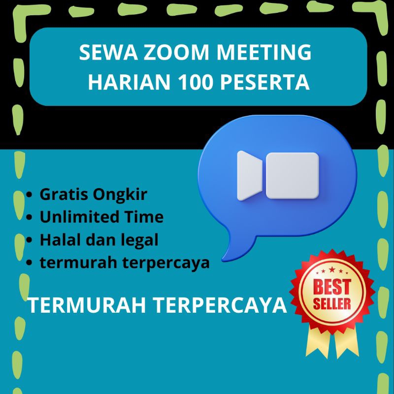 SEWA JASA ZOOM MEETING 100 PESERTA