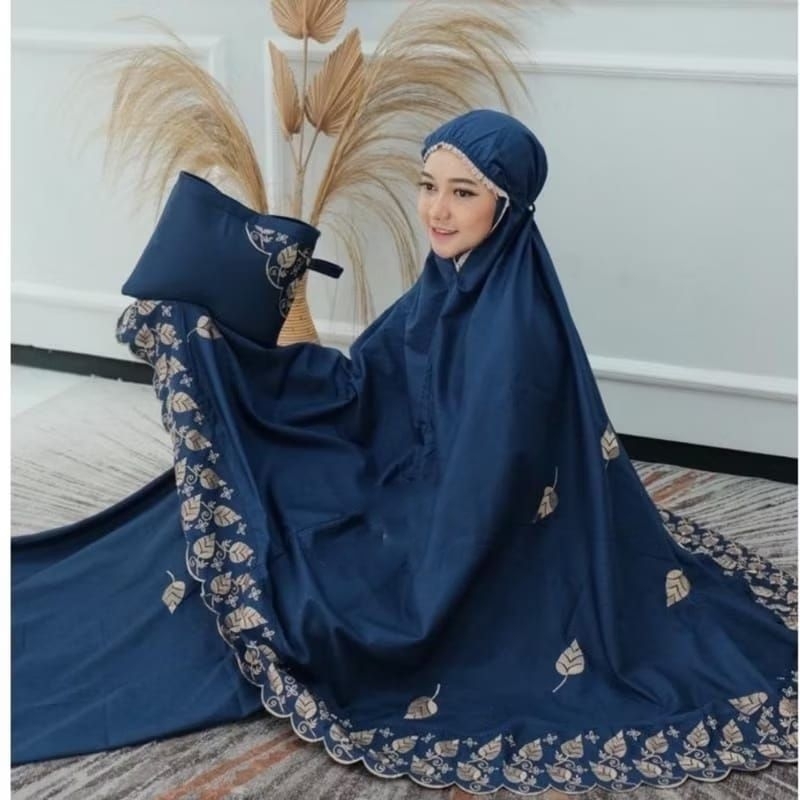 MUKENA DEWASA BORDIR DAUN