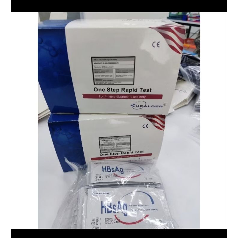 Rapid test HBsAg strip