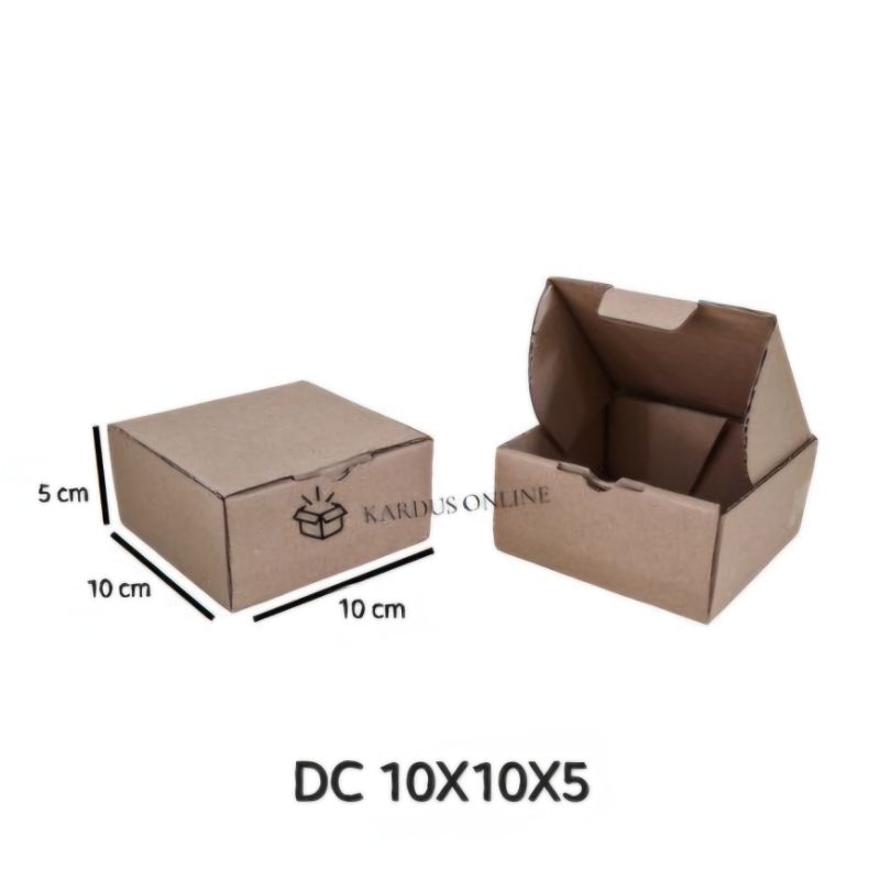 

10x10x5 Cm Kardus Box DC
