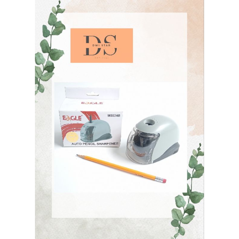 

Sharpener / Orotan / Serutan / Ongotan / Rautan pencil / pensil Baterai Charger /elektrik otomatis M5034B Eagle Original