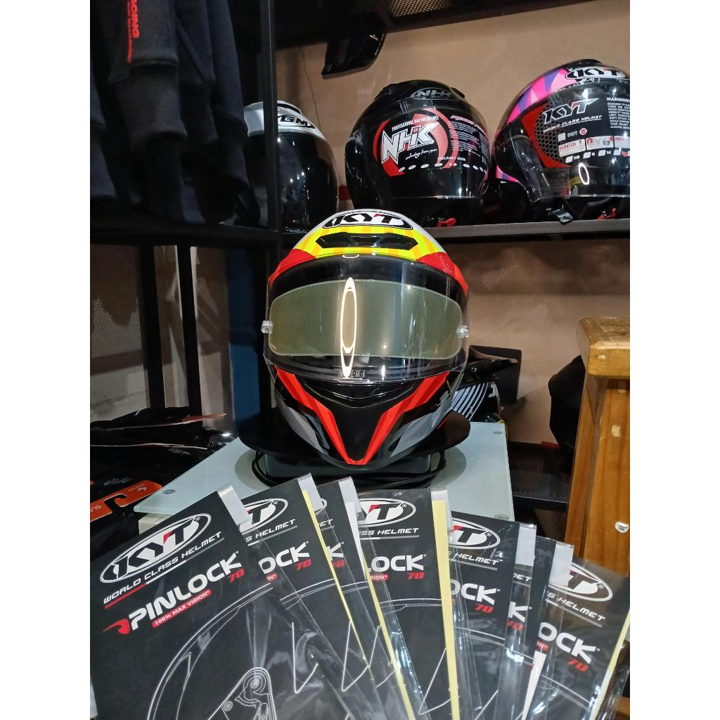Antifog Pinlock 70 | KYT TT Course Falcon R10 RC7 K2 Rider