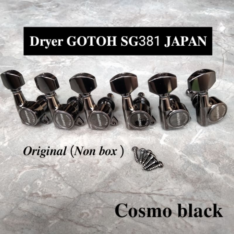 Dryer gotoh SG381 Cosmo inline kanan Made in Japan Dryer gitar