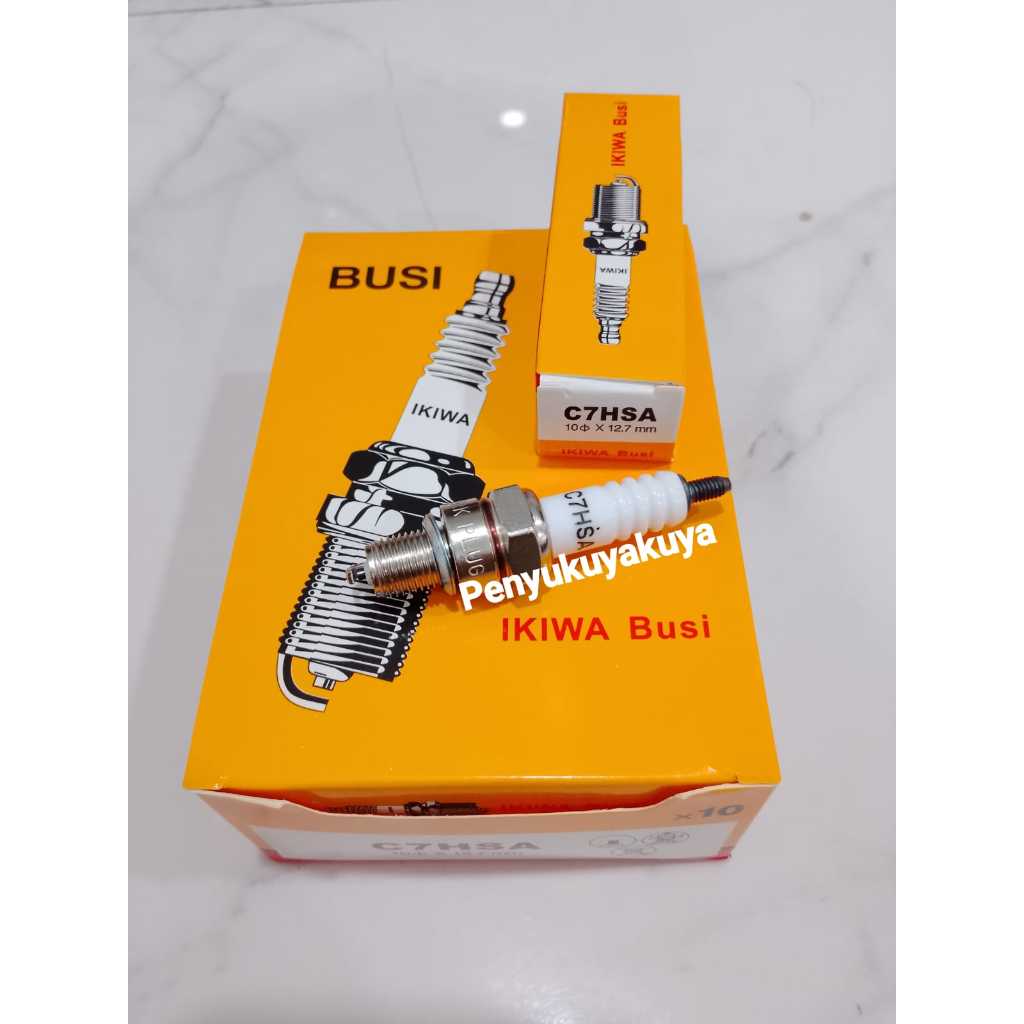 BUSI C7HSA BUSI DRAT PENDEK MOTOR GRAND / SUPRA / MIO / SUPRA FIT NEW / SMASH / REVO / MIO J M3 SOUL