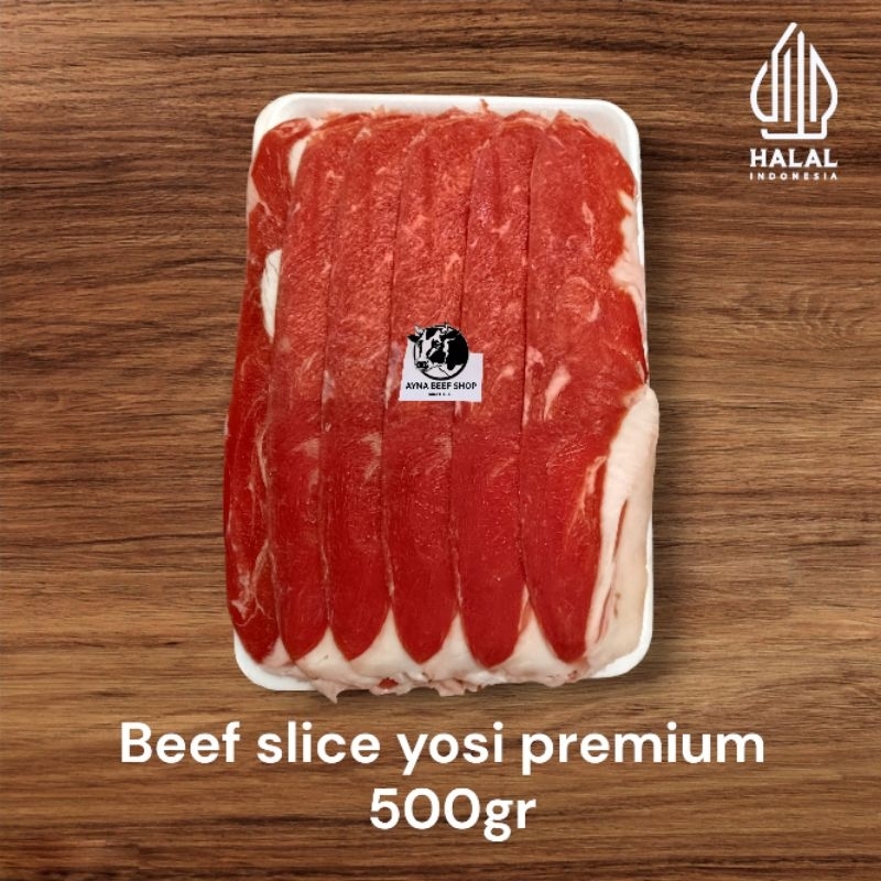 

Beef Slice Yosi Berlamek premium 500g