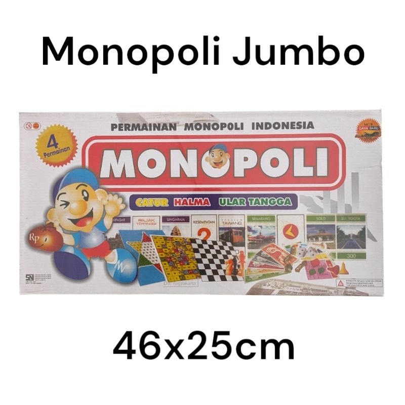 Mainan Monopoli Jumbo