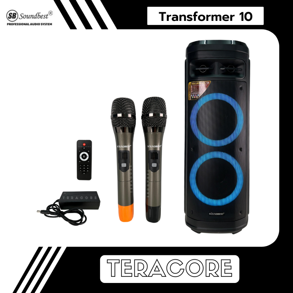 Soundbest Transformer 10 Transformer10 Speaker Portable Mic Wireless