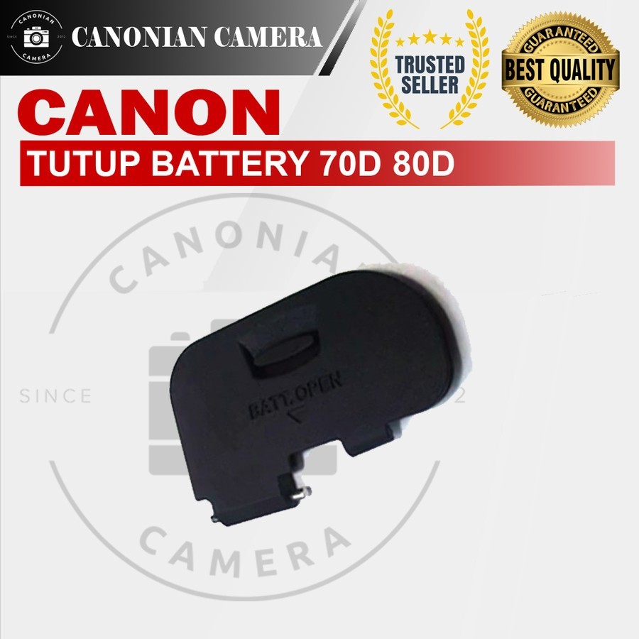 Tutup Battery Canon 70D 80D New