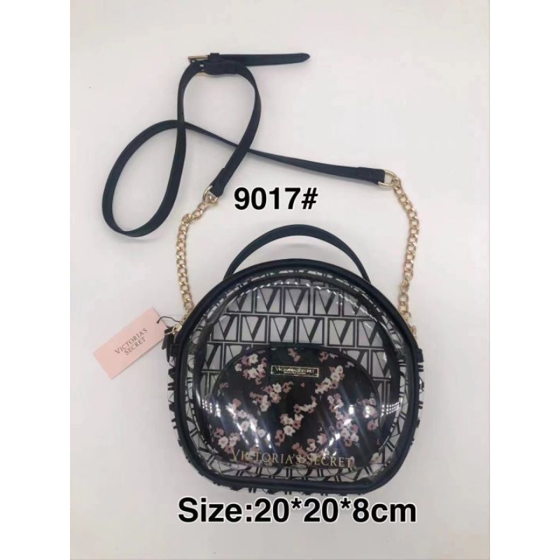 Tas Selempang Wanita Tas Transparan Fashion Import *9017