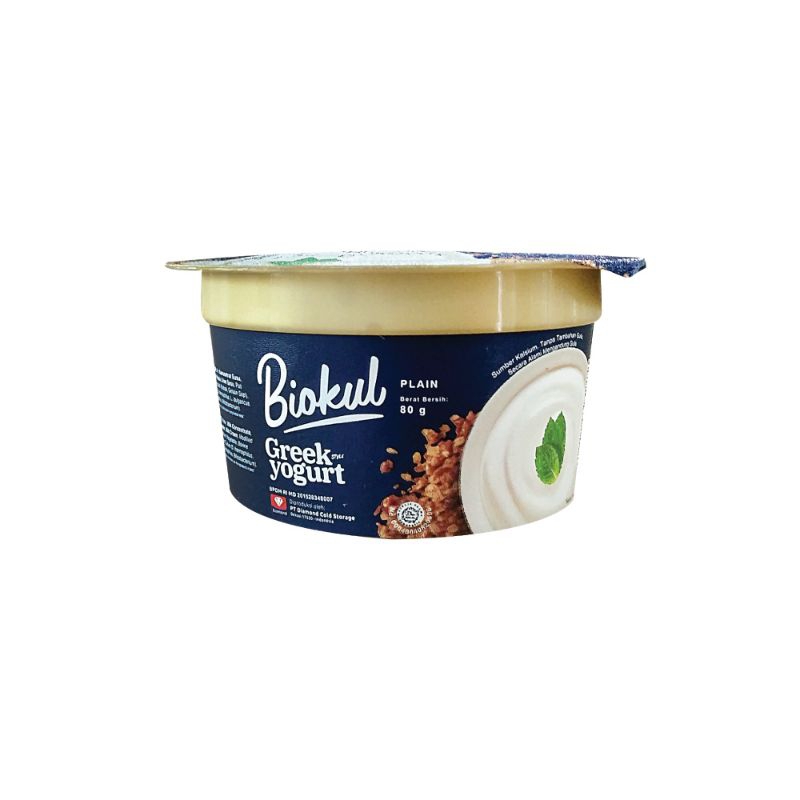 

Biokul yoghurt greek cup 80gr