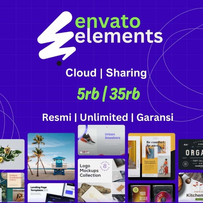 Envato Elements 1 Bulan