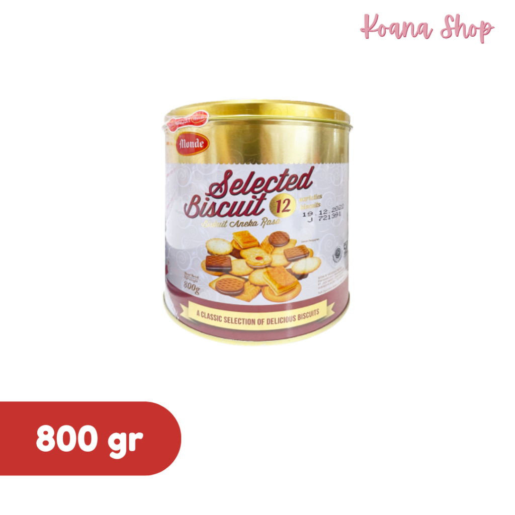 

Monde Selected Biskuit Gold Assorted Kaleng 800 gr