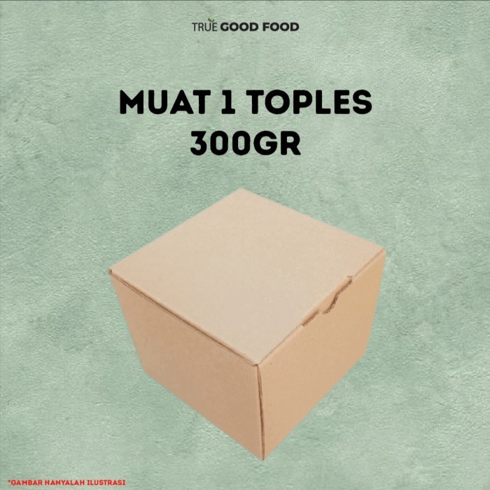 

TGF Box Corrugated - Muat isi 1 toples 300gr