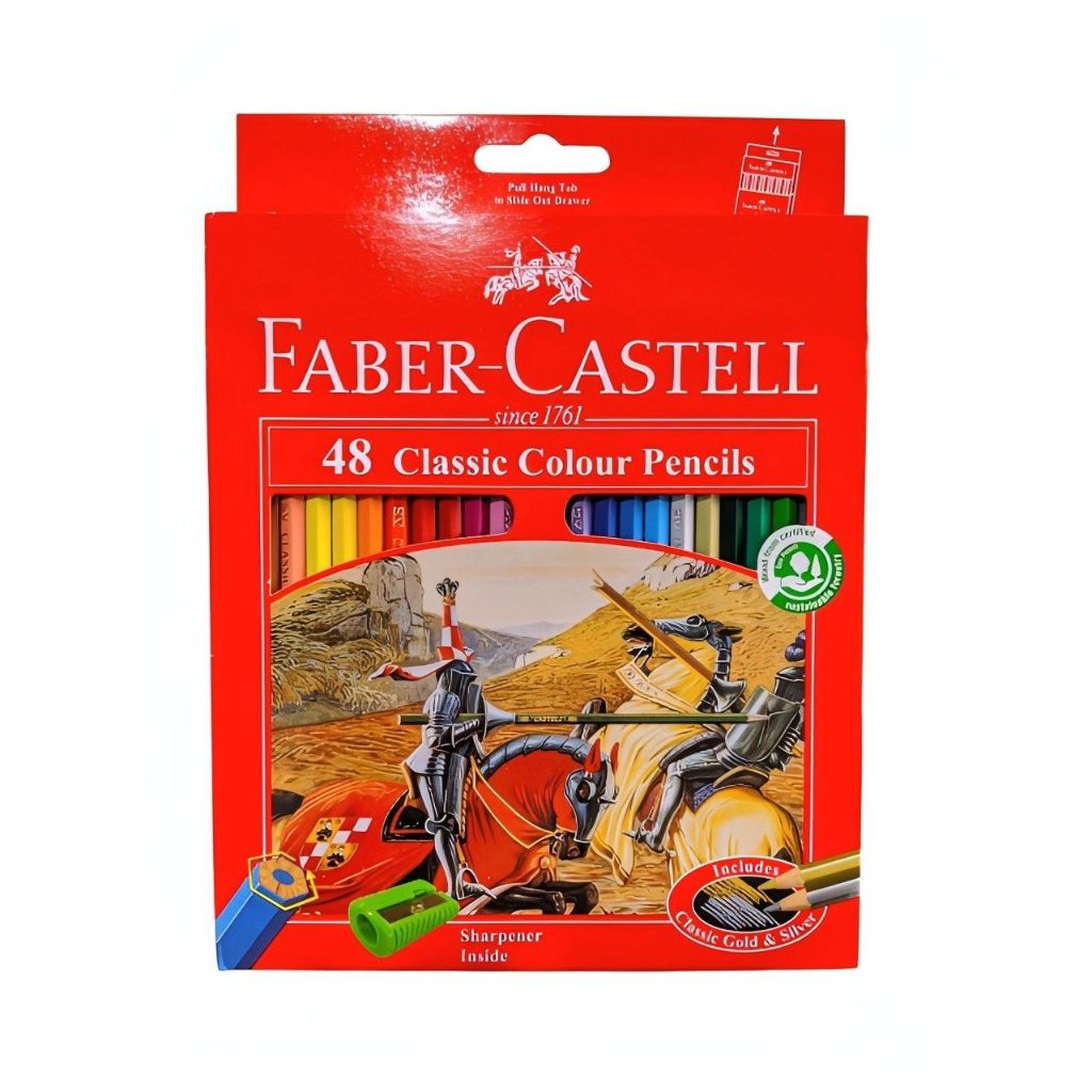

PENSIL WARNA FABER CASTELL 48 WARNA