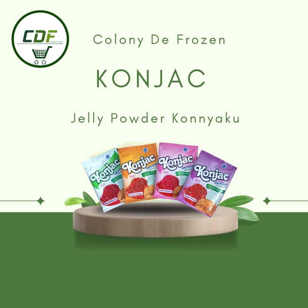 

KONJAC Jelly Powder Konnyaku/Konjac Jeruk/Konjac Stroberi/Konjac Anggur/Konjac Kelapa Muda 6gr