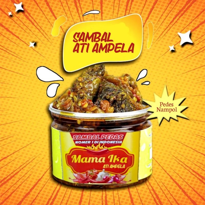 

Sambal Pedas Ati Ampela by MAMA EKA All Varian