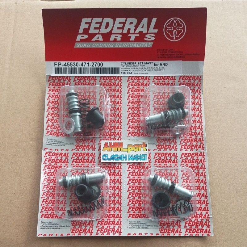 Seal master rem kit depan karisma supra x supra fit supra x 125 supra x 125 fi vario scoopy fi  FP-4