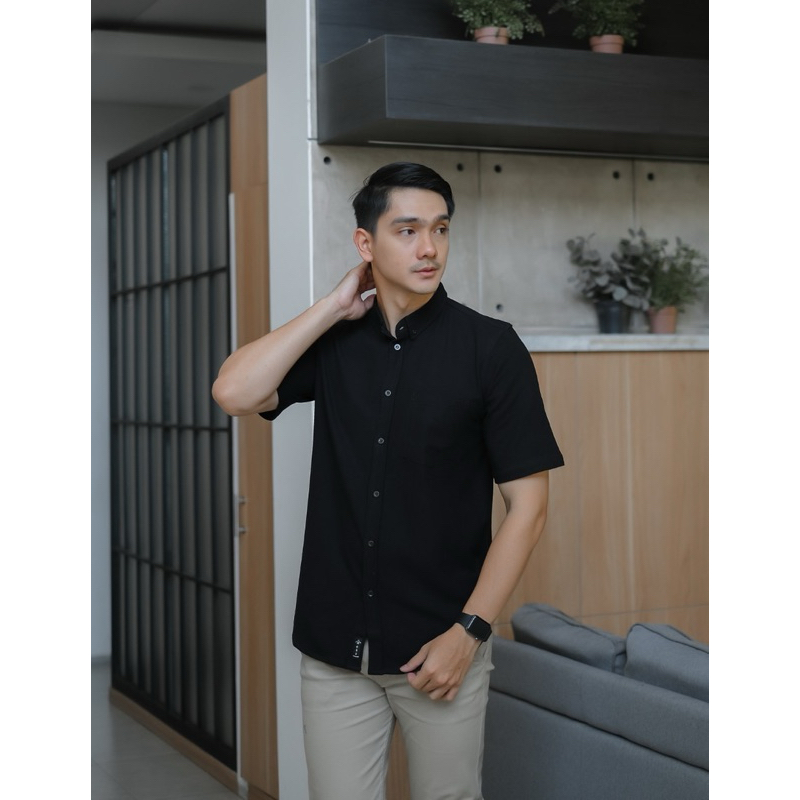 KEMEJA PIQUE PENDEK ORIGINAL NESS WARDROBE