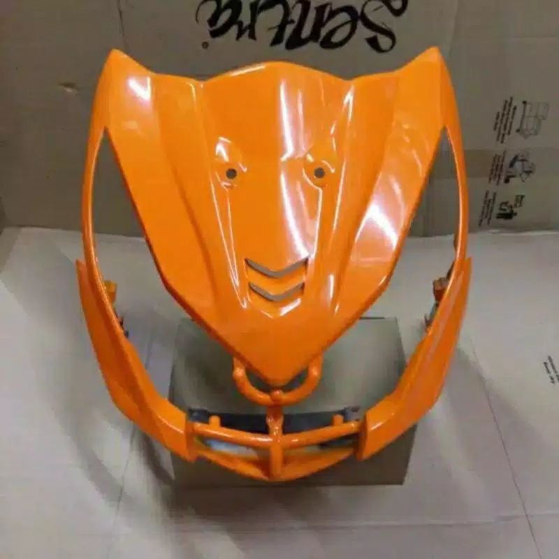 Tameng Depan Honda beat fi Oren 2014