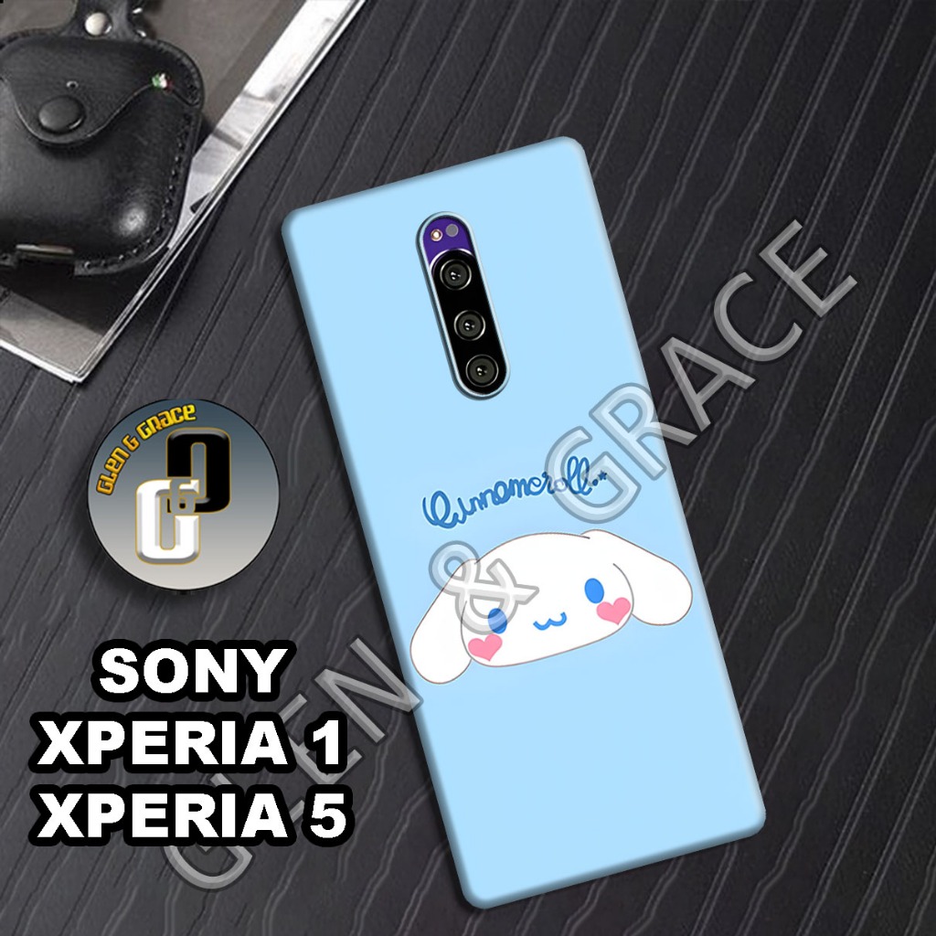 G60 - Case SONY XPERIA 1 - Bahan karet lentur - Motif CUTE - Softcase SONY XPERIA 5 - Silikon lentur