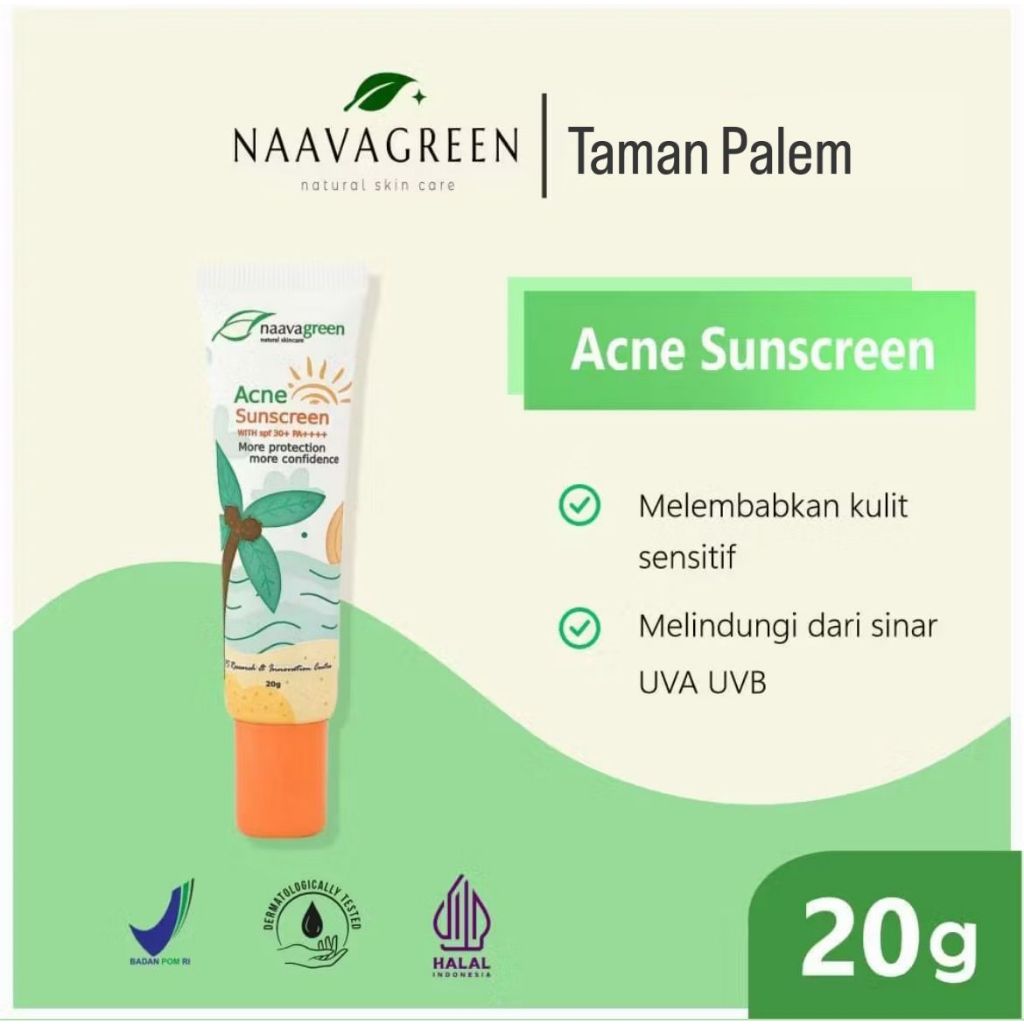 NAAVAGREEN Acne Sunscreen