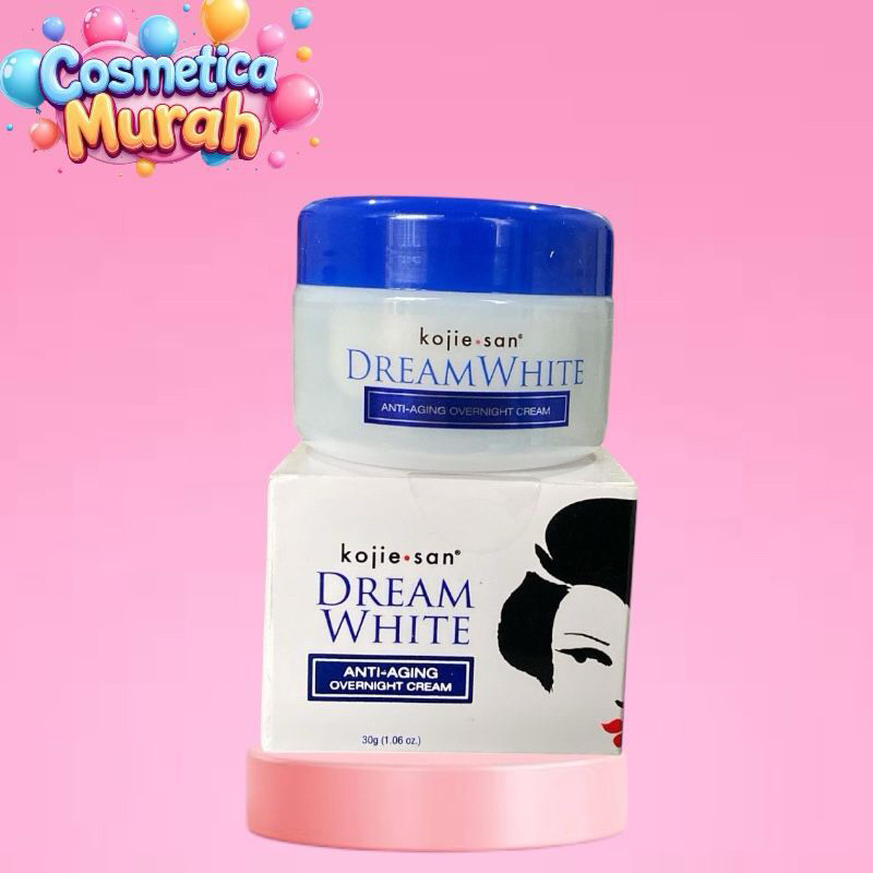in,ix] KOJIE SAN CREAM MALAM DREAM WHITE 30 GR - anti aging overnight cream