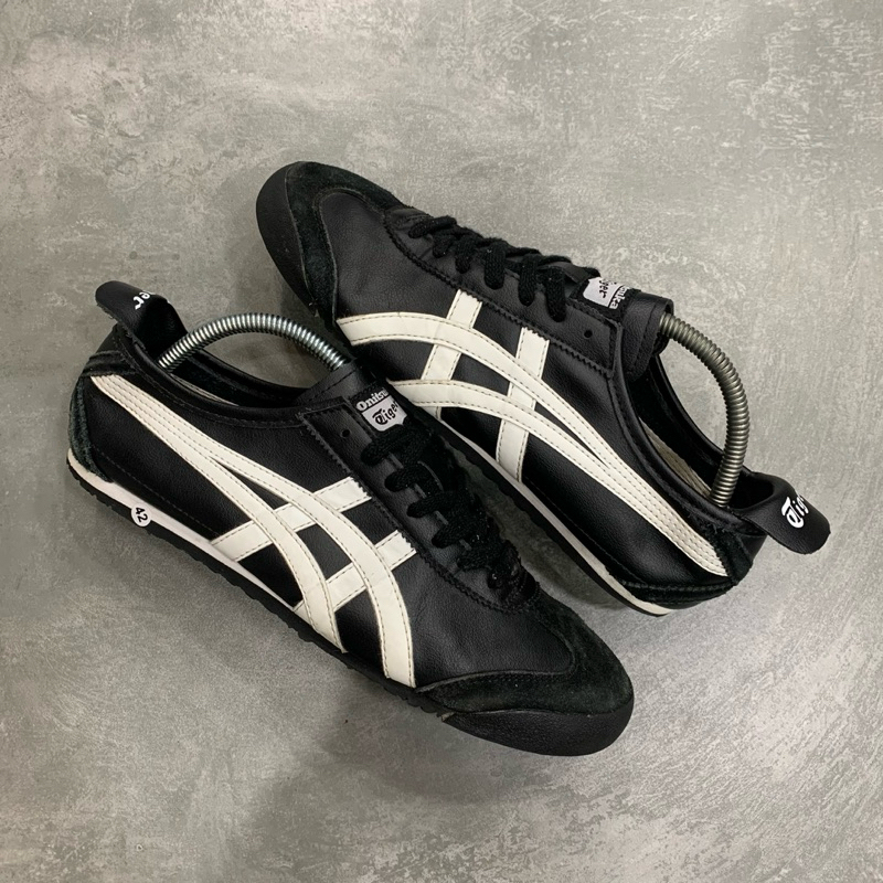 Onitsuka Tiger Mexico 66 Deluxe Leather Black White Second