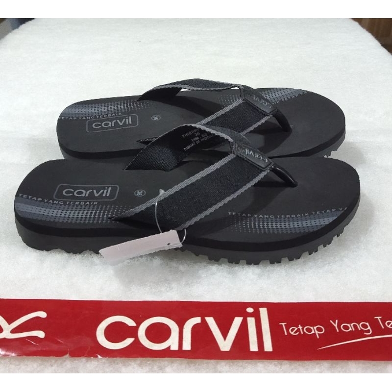 Carvil sandal jepit original anak cowok ukuran 33-37