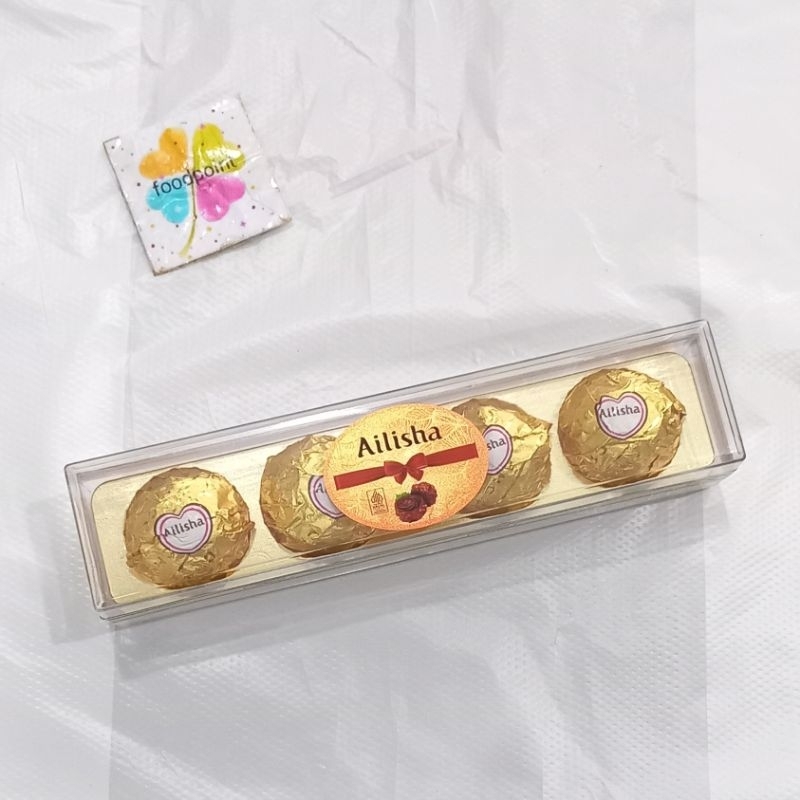 

Coklat Ailisha Heart 3 Chocolate Cokelat Bentuk Hati / 4 Chocolate Cokelat Bentuk Balok