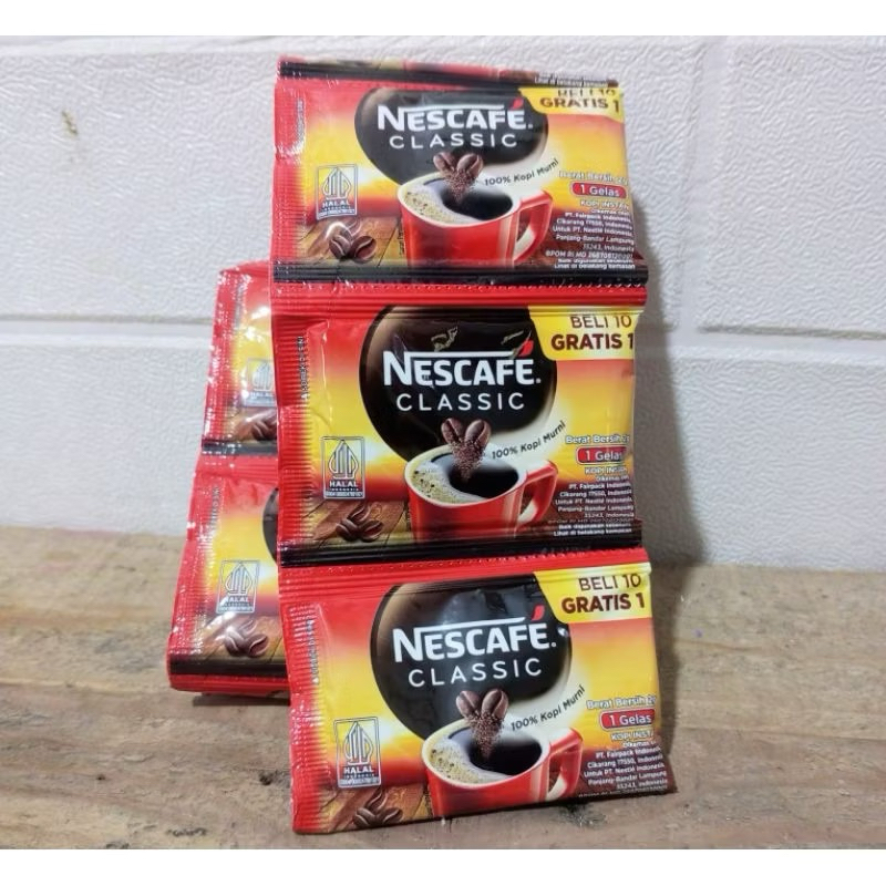 

Nescafe Classic Sachet 2gr x 11 pcs