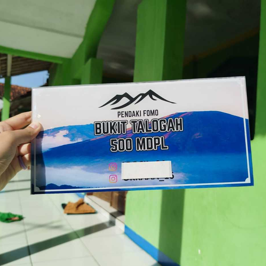 

PAPAN AKRILIK dan STIKER, PAPAN PENDAKI, AKRILIK CUSTOM, FREE DESAIN ( A 499 )