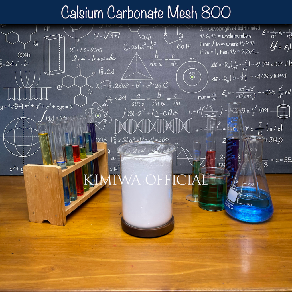 Calsium Carboante Mesh 800 / Kalsium Karbonat / CaCO3 - 1 kg (ORIGINAL)