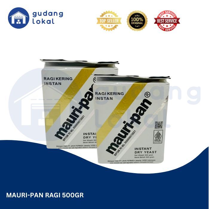 

MAURIPAN YEAST 500GR