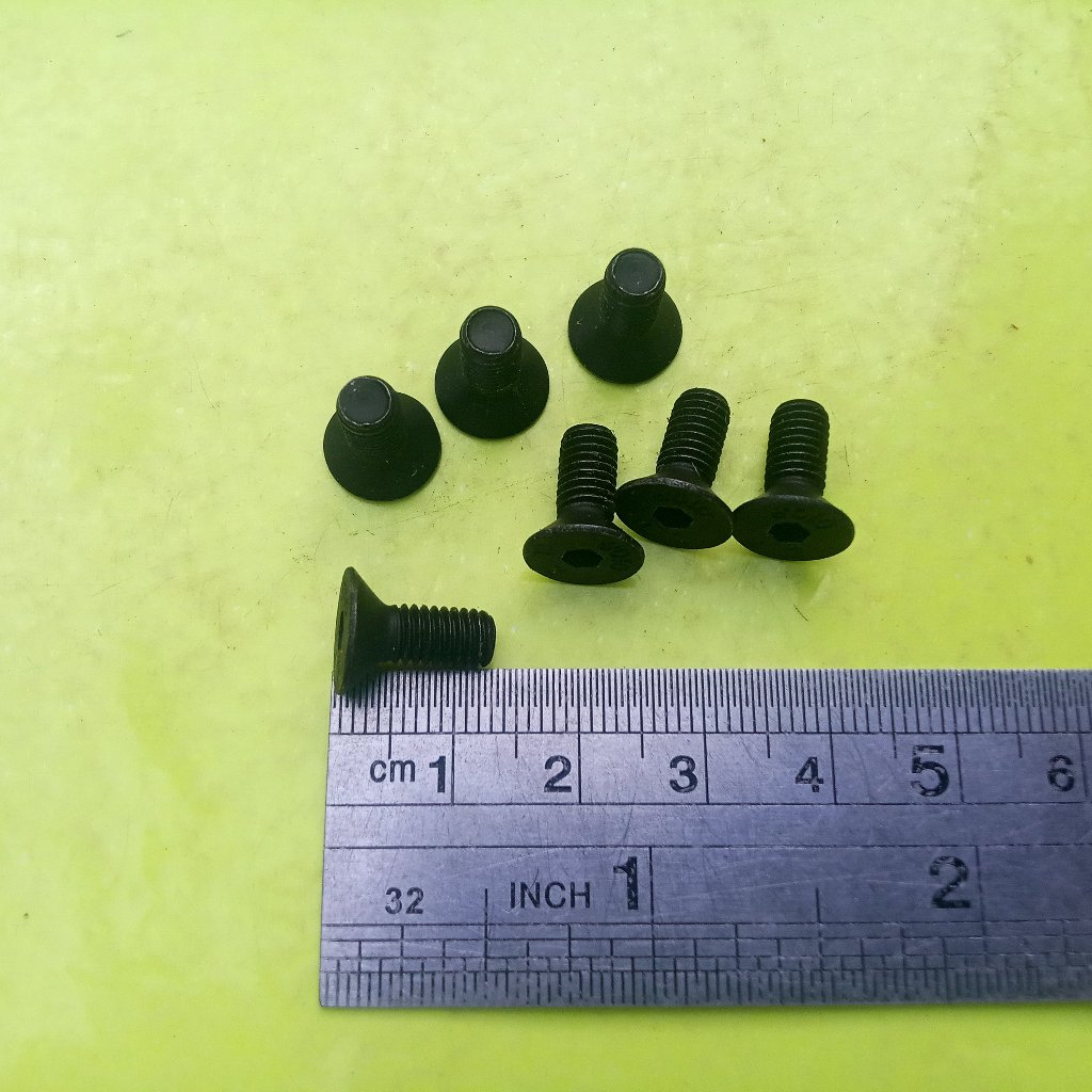 BAUT L VERSENG M6 X 12 BAJA / BAUT 10 KUNCI L4 / L 4 / BAUT JF L M6 / BAUT L M6 X 12 VERSENG / BAUT 