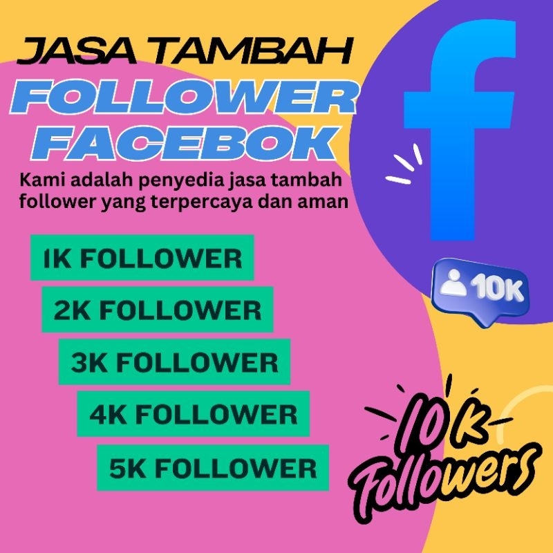 Follower Facebook professioanl dan fanspage