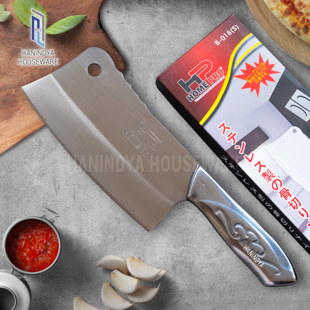 Pisau Daging Stainless Steel B018 Kecil Pisau Daging Serbaguna