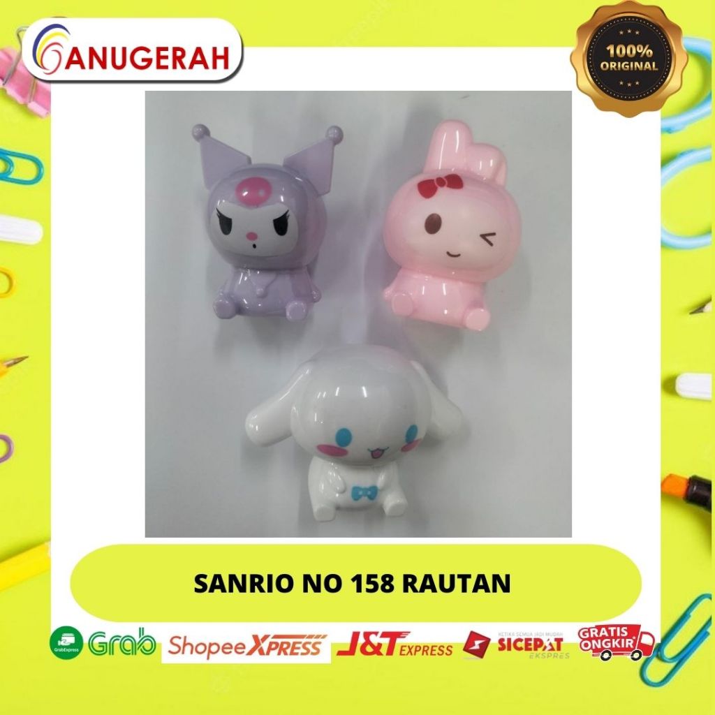 

SANRIO NO - 158 RAUTAN TOPLES (PCS)