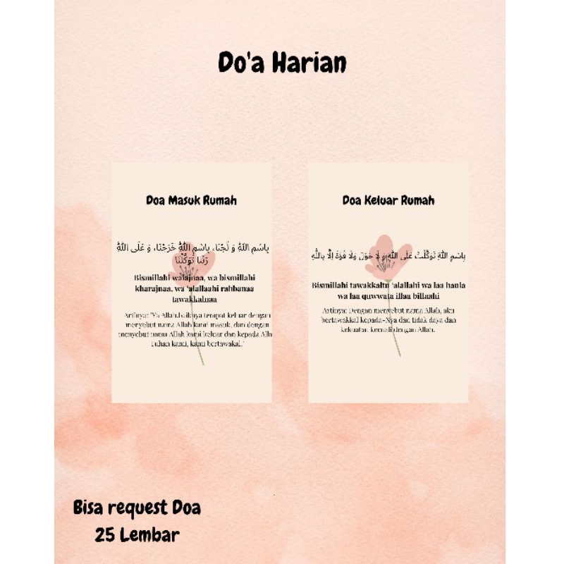 

Soft File Doa Harian